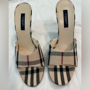 Brand new women’s Burberry mule. Size 38.5/8.